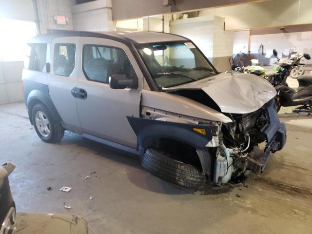 5J6YH28655L020440 - 2005 HONDA ELEMENT EX SILVER photo 4