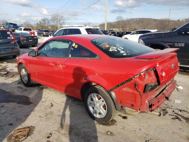 1G1AL15F977380951 - 2007 CHEVROLET COBALT LT RED photo 2