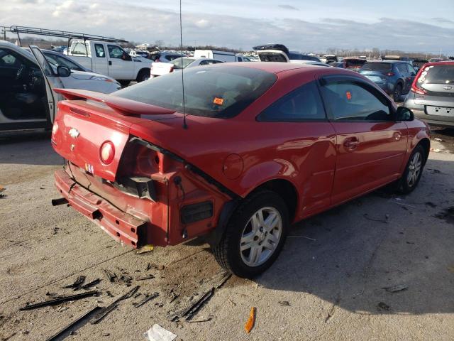 1G1AL15F977380951 - 2007 CHEVROLET COBALT LT RED photo 3