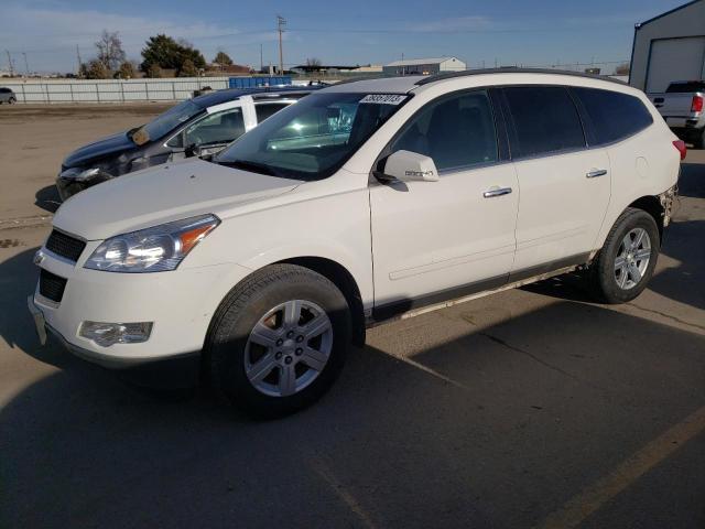 1GNKVGED8BJ119224 - 2011 CHEVROLET TRAVERSE LT WHITE photo 1