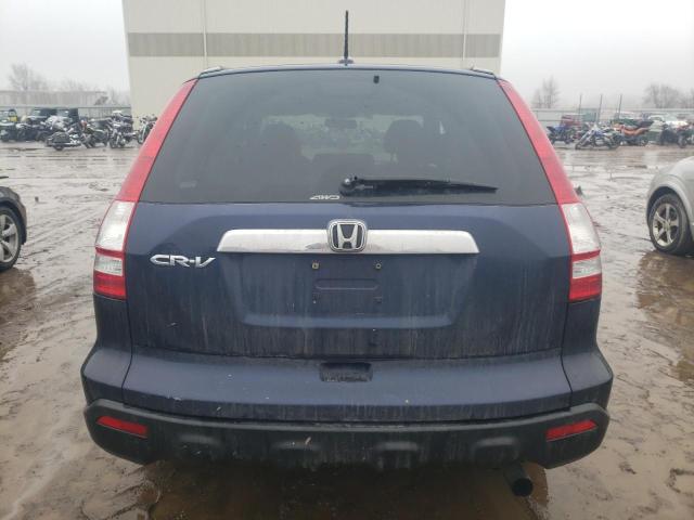 5J6RE48738L015548 - 2008 HONDA CR-V EXL BLUE photo 6