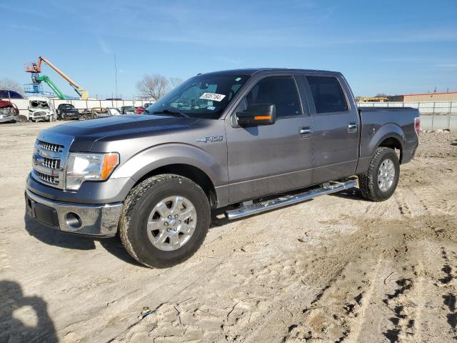 1FTFW1CF5EKD73206 - 2014 FORD F150 SUPERCREW CHARCOAL photo 1