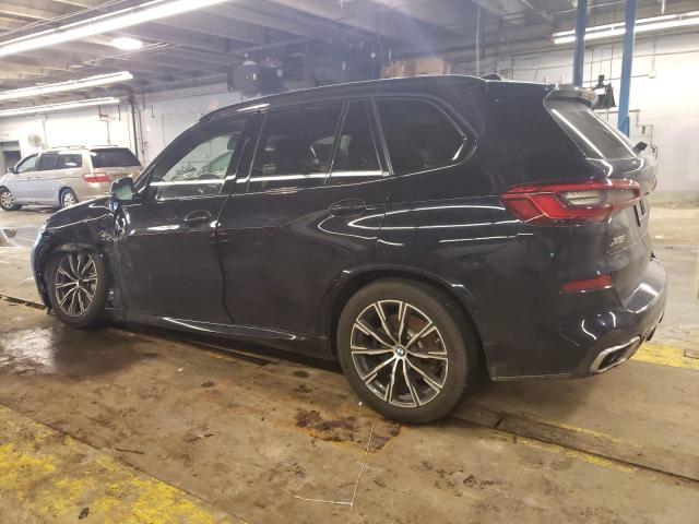 5UXCR6C57KLL02835 - 2019 BMW X5 XDRIVE40I BLUE photo 2