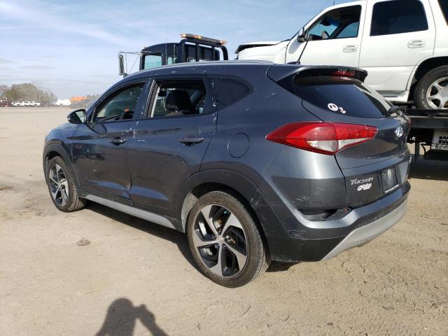 KM8J33A27HU382833 - 2017 HYUNDAI TUCSON LIMITED GRAY photo 2