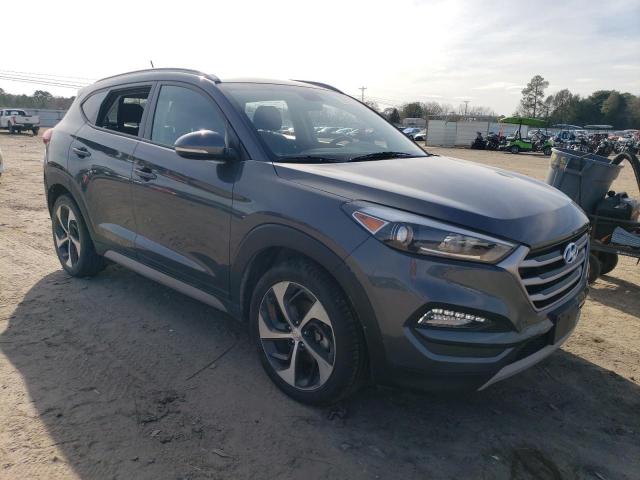 KM8J33A27HU382833 - 2017 HYUNDAI TUCSON LIMITED GRAY photo 4