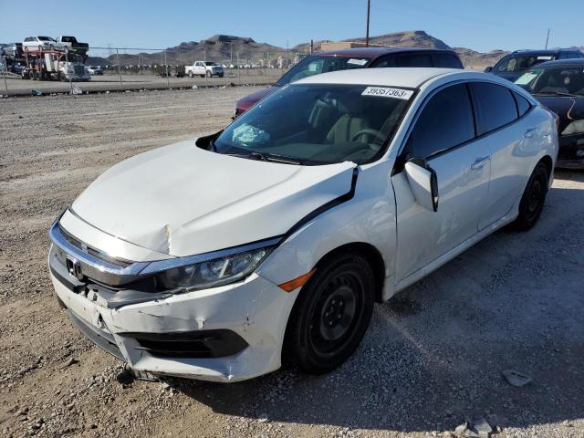 19XFC2F5XGE025621 - 2016 HONDA CIVIC LX WHITE photo 1