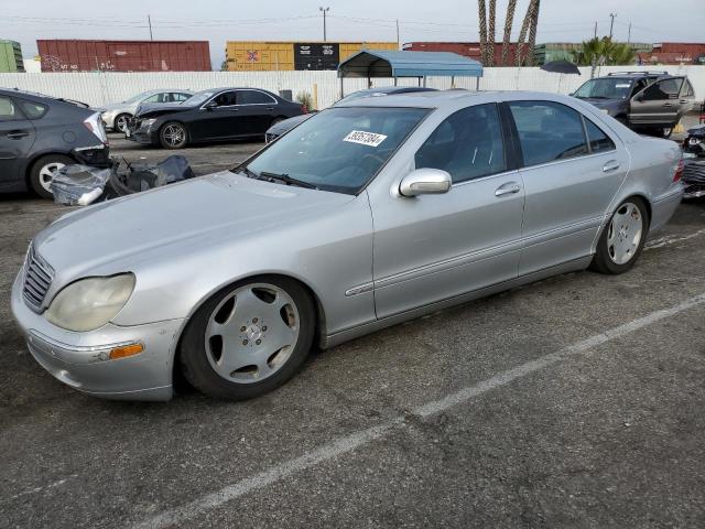 WDBNG78J12A249135 - 2002 MERCEDES-BENZ S 600 SILVER photo 1