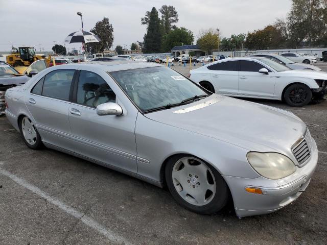 WDBNG78J12A249135 - 2002 MERCEDES-BENZ S 600 SILVER photo 4