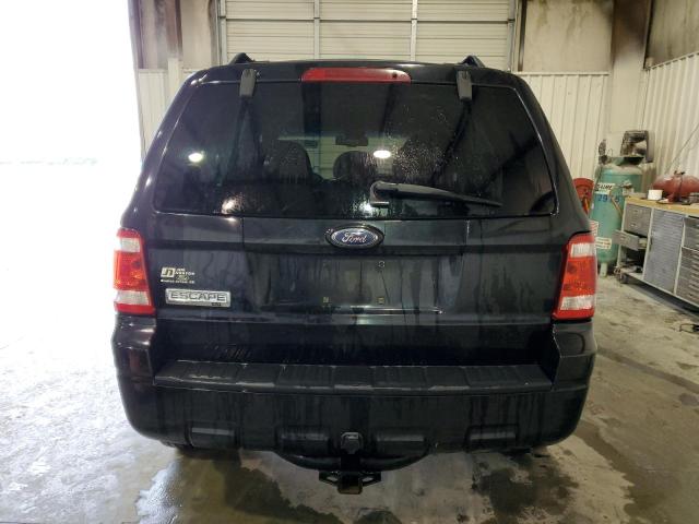 1FMCU03G69KA95140 - 2009 FORD ESCAPE XLT BLACK photo 6