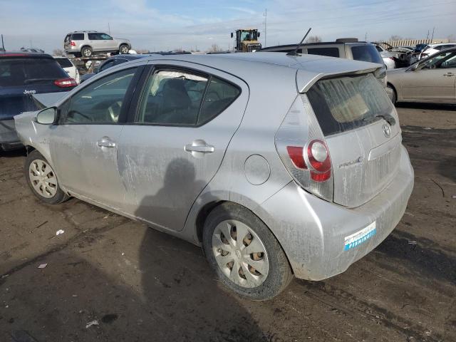 JTDKDTB37E1062325 - 2014 TOYOTA PRIUS C SILVER photo 2