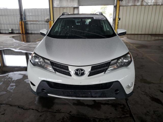 JTMRFREV6FD137508 - 2015 TOYOTA RAV4 XLE WHITE photo 5