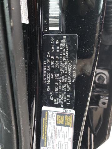 3KPF24AD4PE663943 - 2023 KIA FORTE LX BLACK photo 12