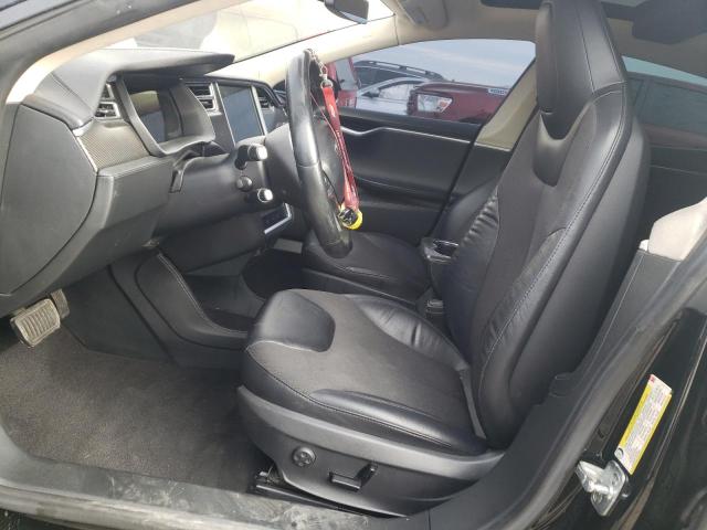 5YJSA1H17EFP52053 - 2014 TESLA MODEL S BLACK photo 7