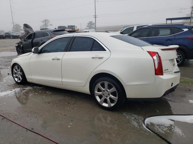 1G6AA5RX5D0128693 - 2013 CADILLAC ATS WHITE photo 2