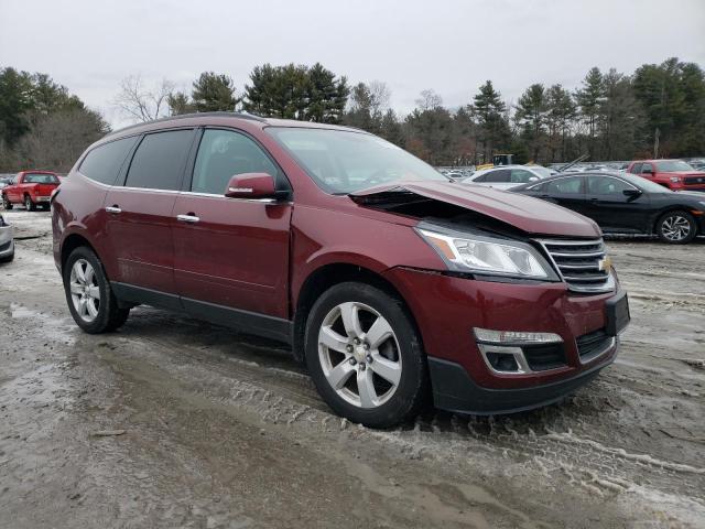 1GNKVGKD6GJ305145 - 2016 CHEVROLET TRAVERSE LT BURGUNDY photo 4