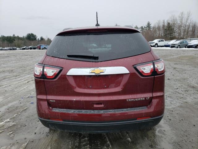 1GNKVGKD6GJ305145 - 2016 CHEVROLET TRAVERSE LT BURGUNDY photo 6