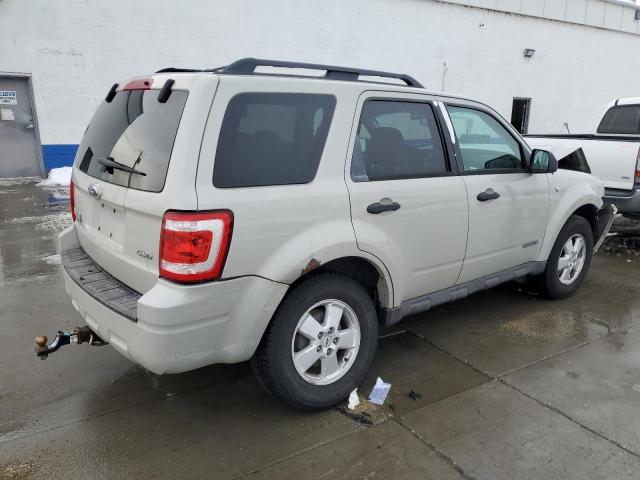 1FMCU93138KA08471 - 2008 FORD ESCAPE XLT WHITE photo 3