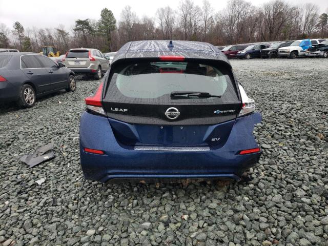 1N4AZ1CP0JC304413 - 2018 NISSAN LEAF S BLUE photo 6