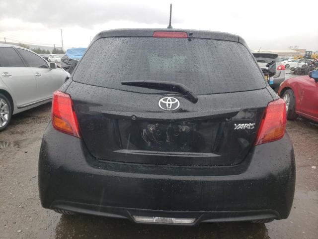 VNKKTUD31FA037788 - 2015 TOYOTA YARIS BLACK photo 6