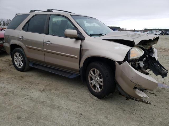 2HNYD18954H540665 - 2004 ACURA MDX TOURING BEIGE photo 4