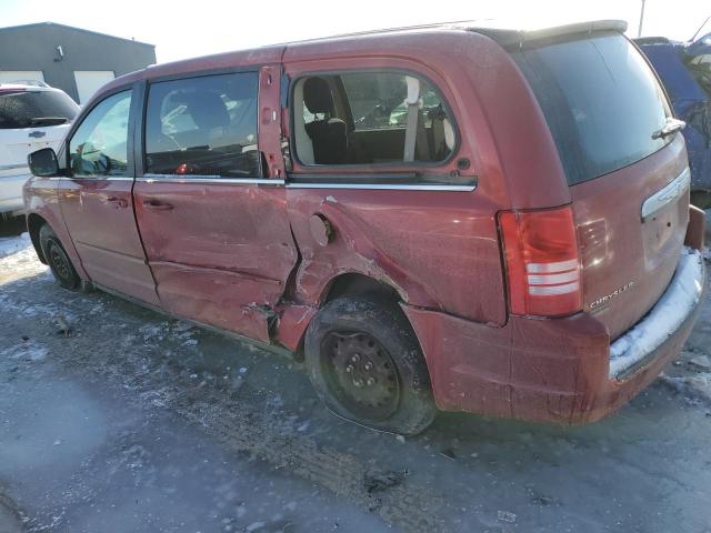 2A8HR44E79R503171 - 2009 CHRYSLER TOWN & COU LX RED photo 2