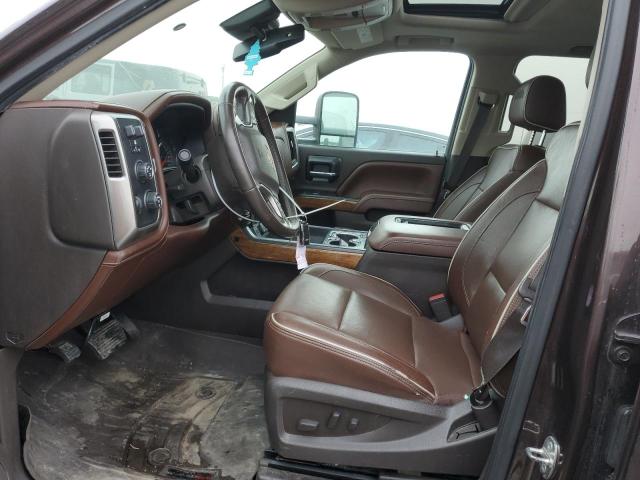 3GCUKTEC6GG210236 - 2016 CHEVROLET SILVERADO K1500 HIGH COUNTRY BROWN photo 7