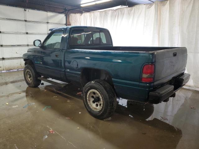 1B7HF16Y1WS633186 - 1998 DODGE RAM 1500 BLUE photo 2