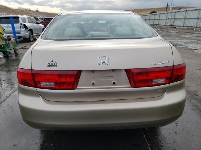 1HGCM56795A008152 - 2005 HONDA ACCORD EX TAN photo 6