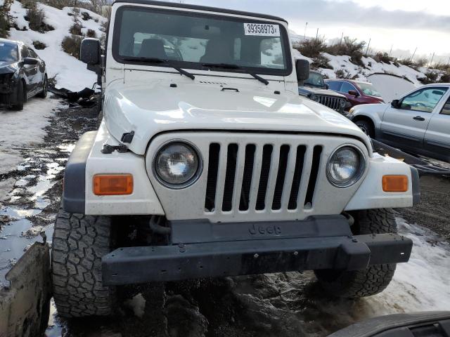 1J4FA39SX5P340309 - 2005 JEEP WRANGLER X WHITE photo 5