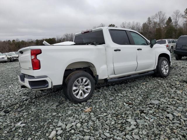 3GCPWBEH9KG230836 - 2019 CHEVROLET SILVER1500 C1500 CUSTOM WHITE photo 3