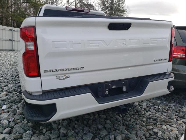 3GCPWBEH9KG230836 - 2019 CHEVROLET SILVER1500 C1500 CUSTOM WHITE photo 6