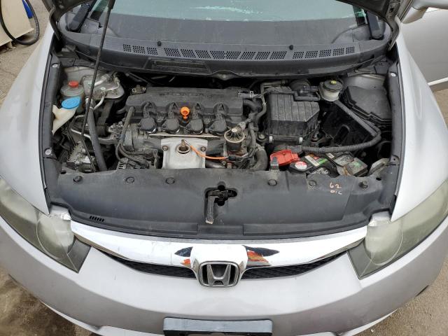 2HGFA16639H346384 - 2009 HONDA CIVIC LX-S Gümüş foto 11