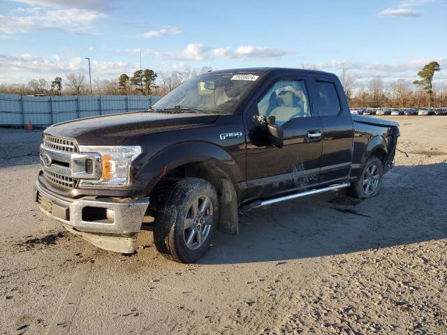 1FTEX1C50JFD31531 - 2018 FORD F-150 SUPER CAB BLACK photo 1