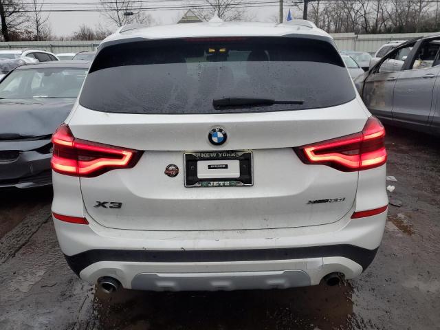 5UXTR9C53KLD98015 - 2019 BMW X3 XDRIVE30I WHITE photo 6