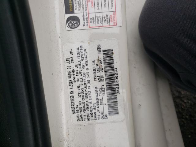 JN1AZ4EH2FM440144 - 2015 NISSAN 370Z BASE WHITE photo 12