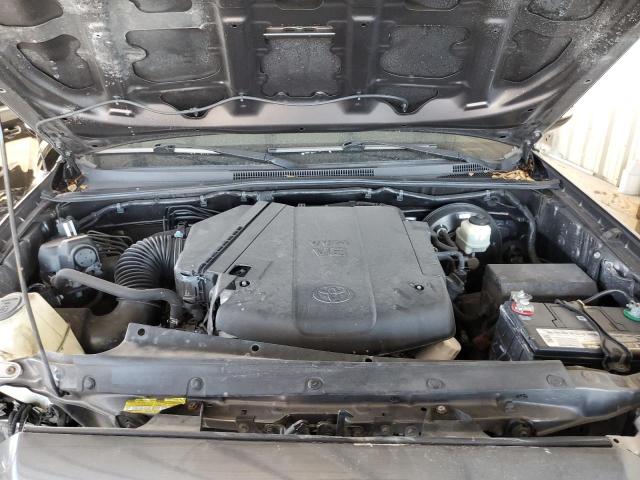 5TFJU4GN6FX082110 - 2015 TOYOTA TACOMA DOUBLE CAB PRERUNNER CHARCOAL photo 11