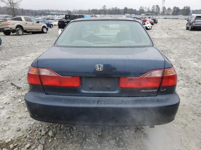 JHMCG5648YC038374 - 2000 HONDA ACCORD LX BLUE photo 6