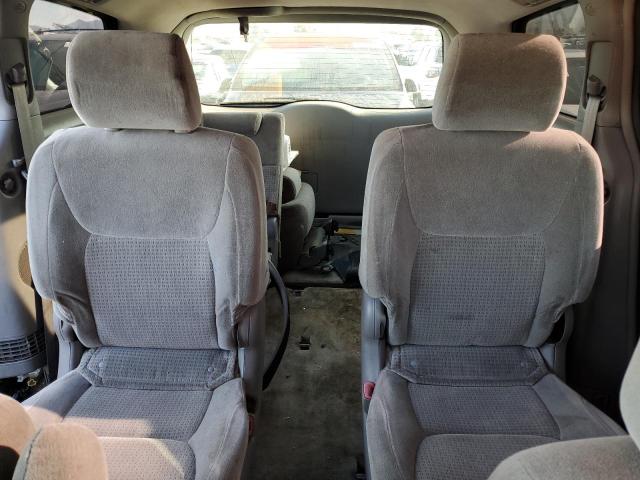 5TDZK23CX7S078411 - 2007 TOYOTA SIENNA CE TAN photo 10