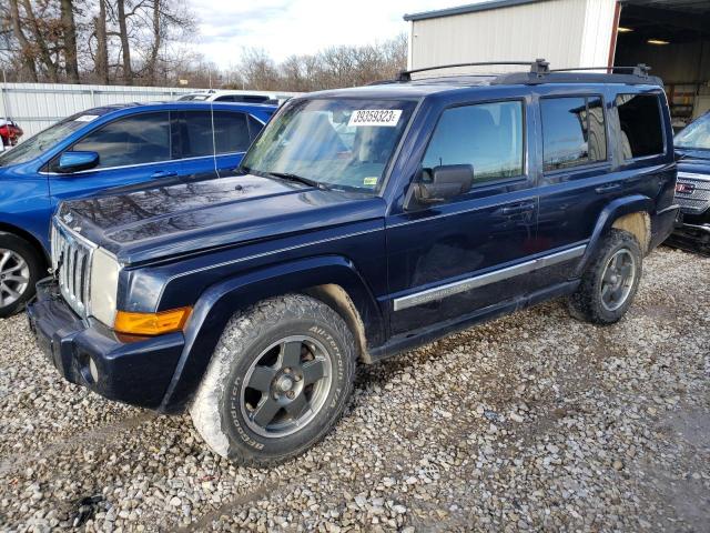 1J4RG4GKXAC128953 - 2010 JEEP COMMANDER SPORT BLUE photo 1