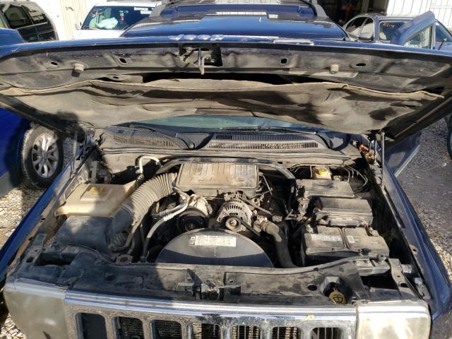 1J4RG4GKXAC128953 - 2010 JEEP COMMANDER SPORT BLUE photo 12