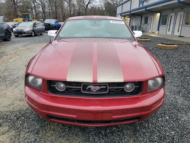 1ZVFT80N275310513 - 2007 FORD MUSTANG RED photo 5