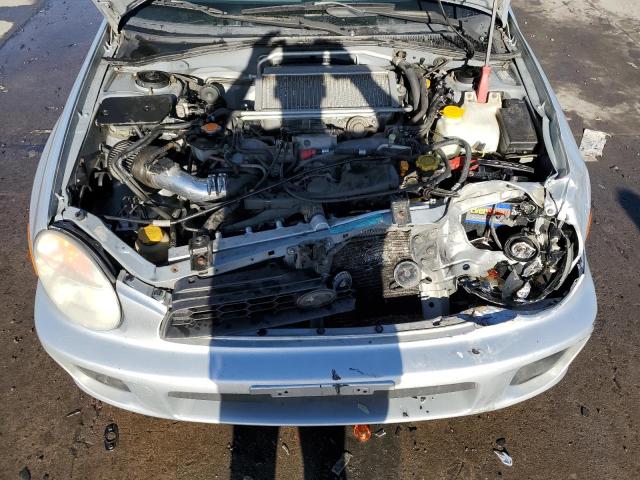 JF1GD29602G508314 - 2002 SUBARU IMPREZA WRX SILVER photo 11