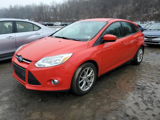 1FAHP3K25CL219138 - 2012 FORD FOCUS SE RED photo 1