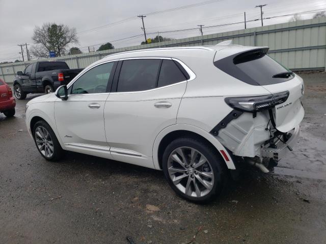 LRBFZRR41ND021075 - 2022 BUICK ENVISION AVENIR WHITE photo 2