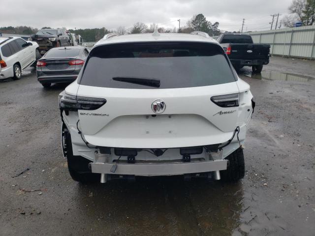 LRBFZRR41ND021075 - 2022 BUICK ENVISION AVENIR WHITE photo 6