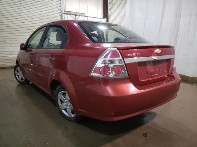 KL1TD5DE8AB118363 - 2010 CHEVROLET AVEO LS 红色 照片 3