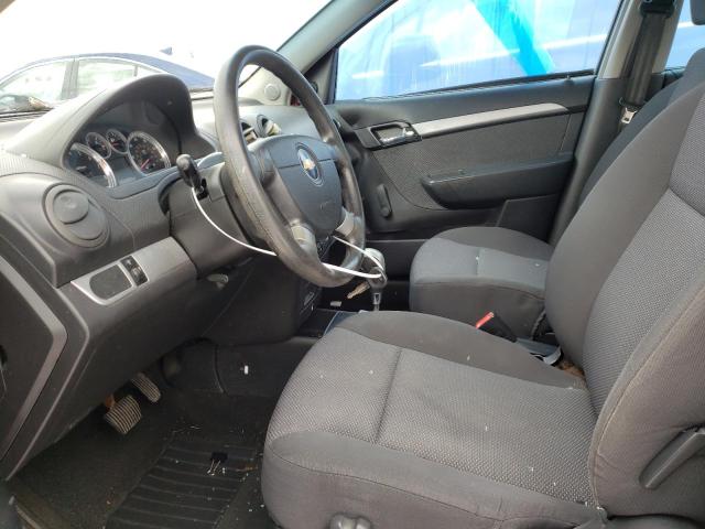 KL1TD5DE8AB118363 - 2010 CHEVROLET AVEO LS 红色 照片 5