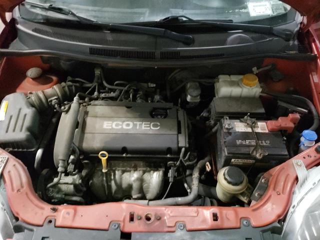 KL1TD5DE8AB118363 - 2010 CHEVROLET AVEO LS 红色 照片 7