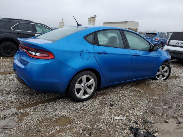 1C3CDFBB2GD755547 - 2016 DODGE DART SXT BLUE photo 3