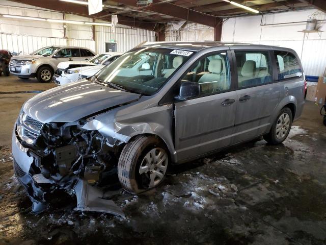 2C4RDGBG5FR515797 - 2015 DODGE GRAND CARA SE SILVER photo 1